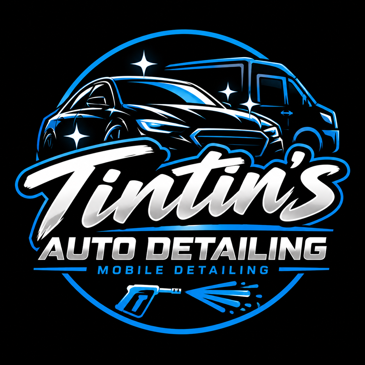 Tintin's Auto Detailing logo